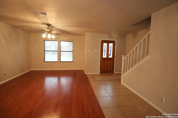Empty room, Interior, Wood Texture Flooring