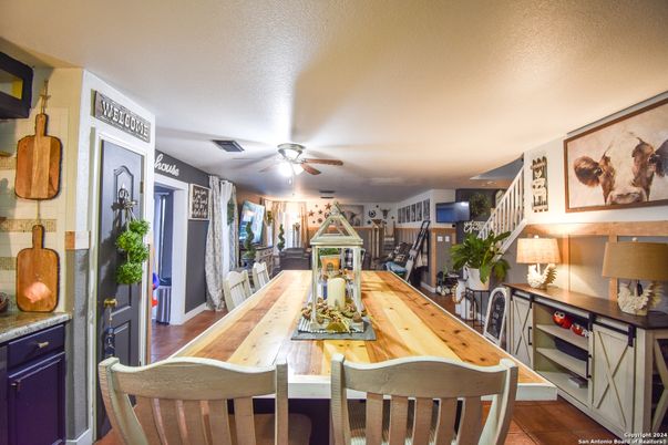 Dining room, Interior, Wood Texture Flooring