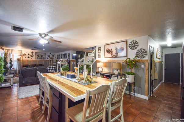 Dining room, Interior, Kitchen, Living room