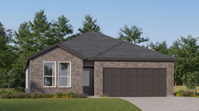 Attached, Exterior, Facade, Brick Facade, Brick Traditional