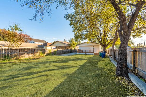 Backyard, Detached Garage, Exterior