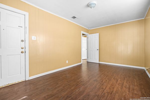 Empty room, Interior, Wood Texture Flooring