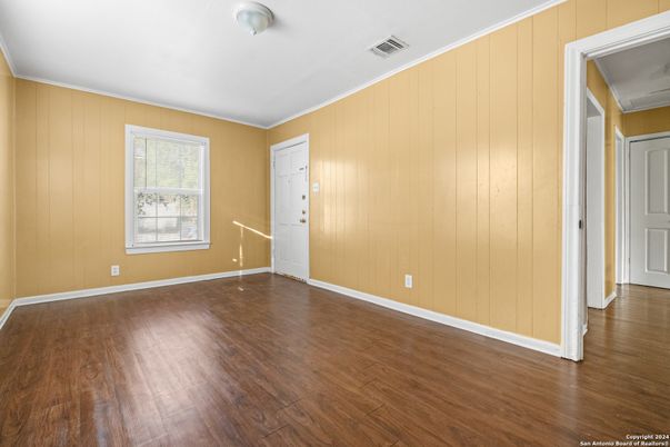 Empty room, Interior, Wood Texture Flooring