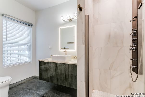 Bathroom, Interior, Marble Walls