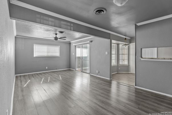 Empty room, Interior, Wood Texture Flooring