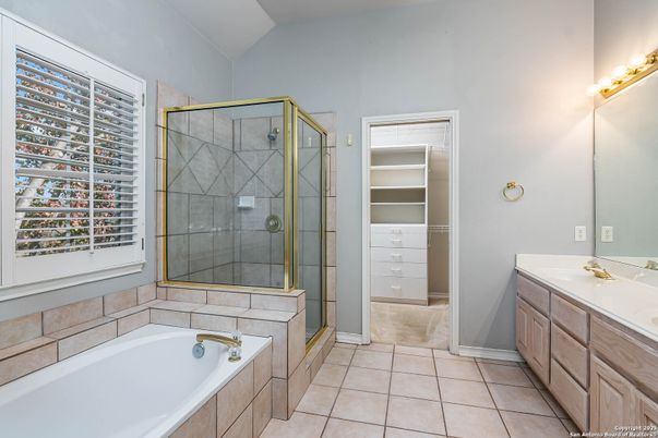 Bathroom, Dual Sink Vanities, Glass Shower, Interior, Walk-in Closets