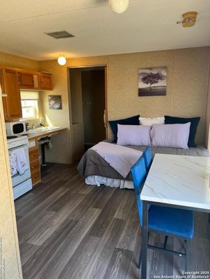 Bedroom, Dining room, Interior, Kitchen, Wood Texture Flooring