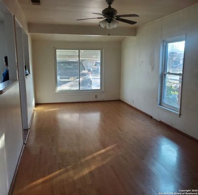 Empty room, Interior, Wood Texture Flooring