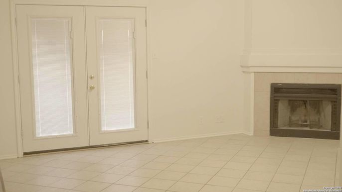 Empty room, Fireplace, Interior