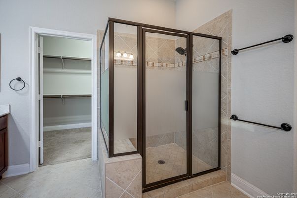 Bathroom, Glass Shower, Interior, Walk-in Closets