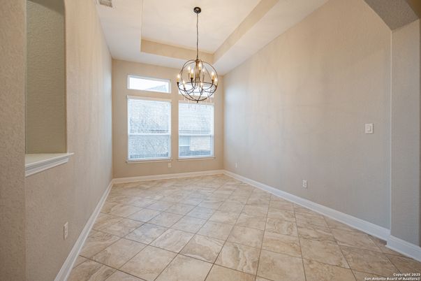 Chandelier, Empty room, Interior