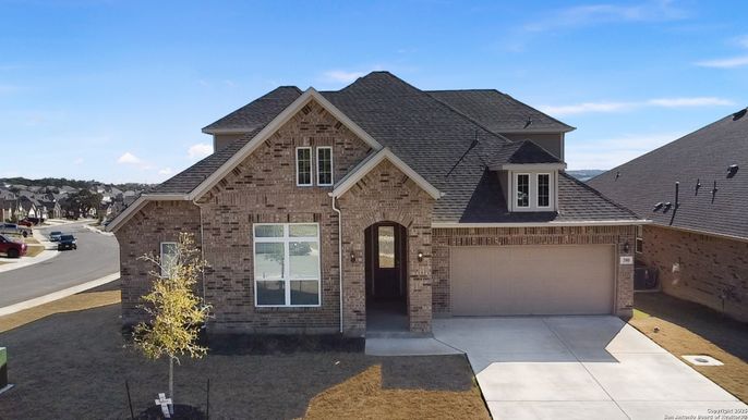 Attached, Exterior, Facade, Brick Facade, Brick Traditional