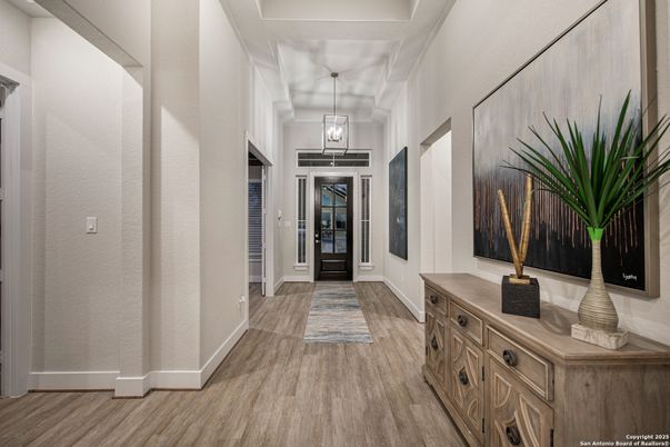 Interior, Pendant Lights, Wood Texture Flooring