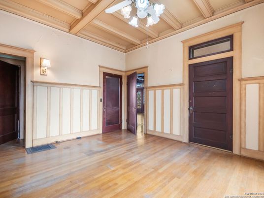 Empty room, Interior, Wood Texture Flooring