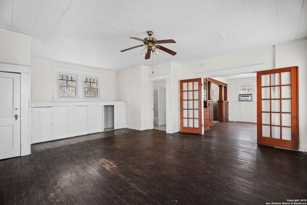 Empty room, Interior, Wood Texture Flooring