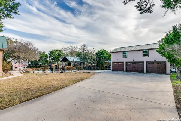 Backyard, Detached Garage, Exterior