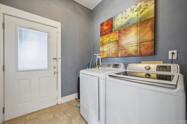 Interior, Washer