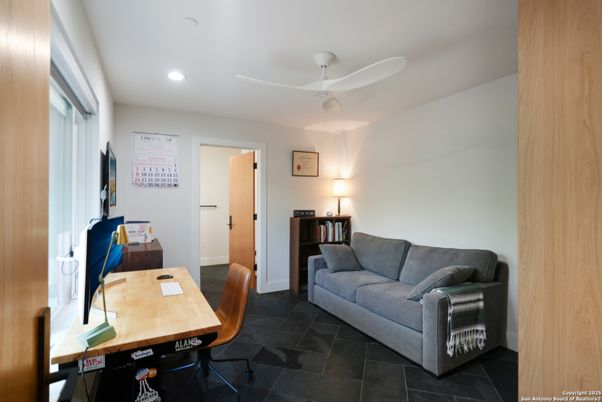 Home Office, Interior, Recessed Lighting