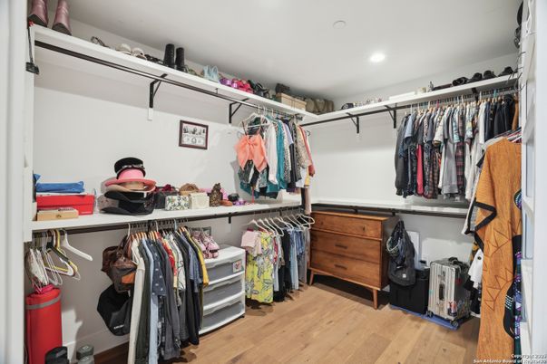 Interior, Recessed Lighting, Walk-in Closets, Wood Texture Flooring