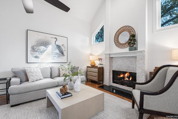 Fireplace, Interior, Living room