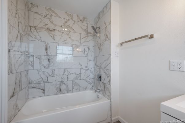Bathroom, Interior, Marble Walls