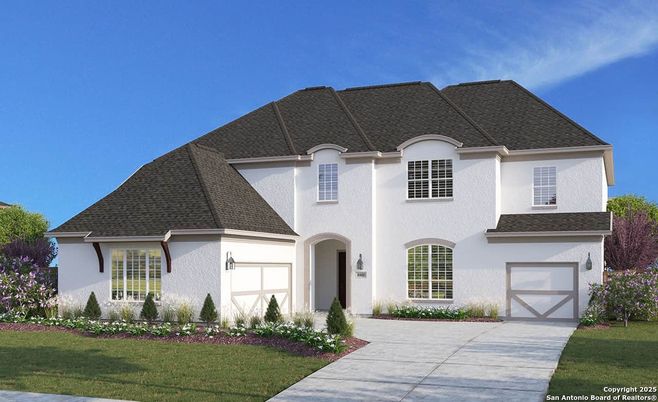 Attached, Exterior, Facade, French Provincial