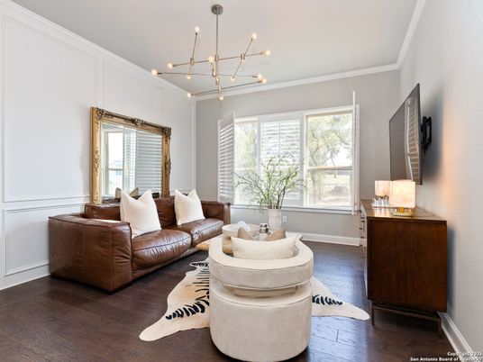 Interior, Living room, Pendant Lights, Wood Texture Flooring