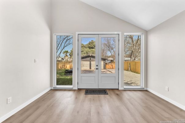 Empty room, Interior, Wood Texture Flooring