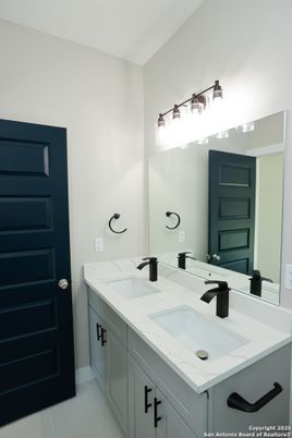 Bathroom, Dual Sink Vanities, Interior, Tile Countertops