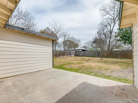 Backyard, Detached Garage, Exterior