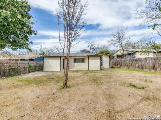 Backyard, Detached Garage, Exterior
