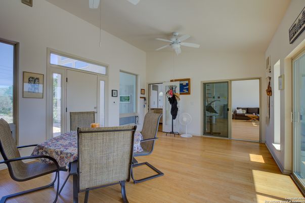 Dining room, Interior, Wood Texture Flooring