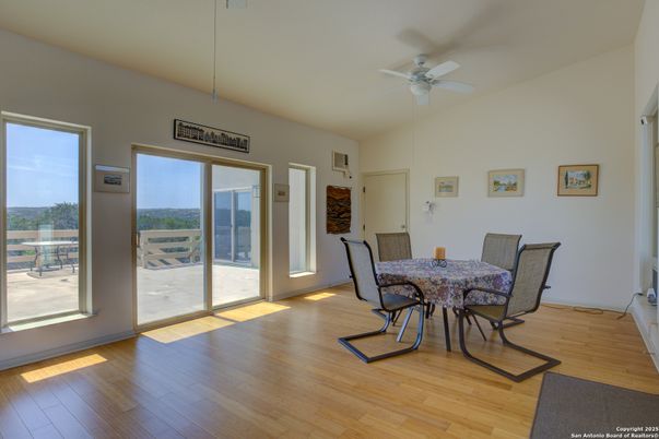 Dining room, Interior, Wood Texture Flooring