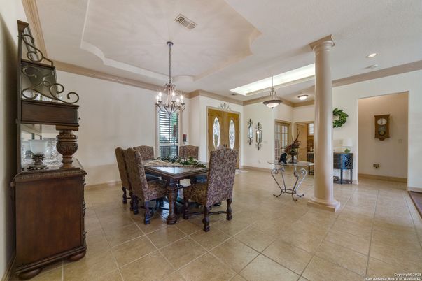 Chandelier, Dining room, Interior, Pendant Lights, Recessed Lighting