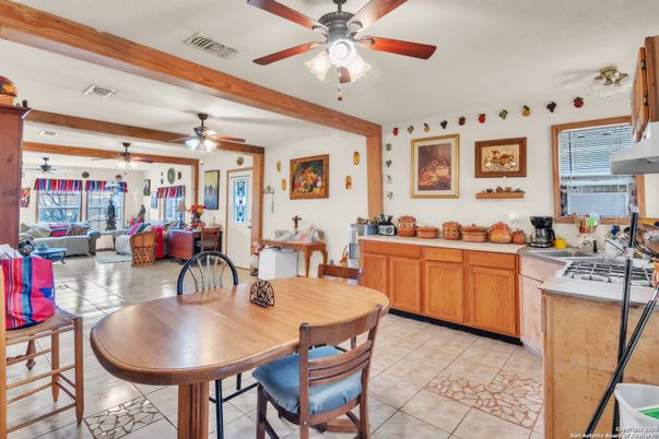 Dining room, Interior, Kitchen, Living room