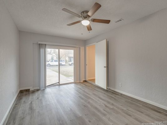 Empty room, Interior, Wood Texture Flooring
