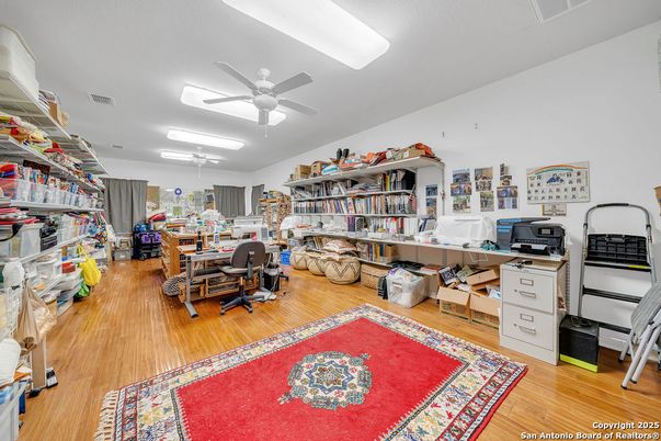 Home Office, Interior, Wood Texture Flooring