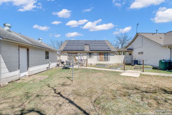 Backyard, Exterior, Solar Panels