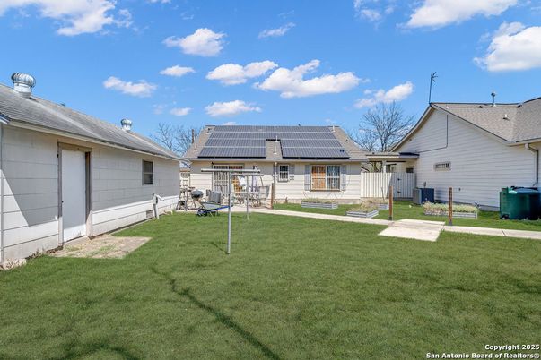 Backyard, Exterior, Solar Panels