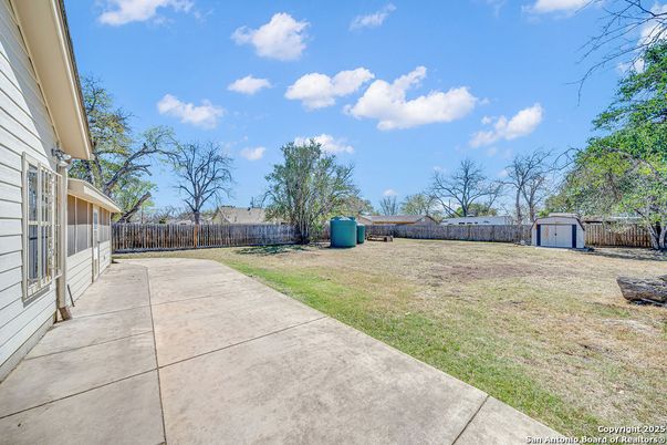 Backyard, Exterior