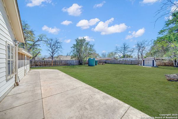 Backyard, Exterior