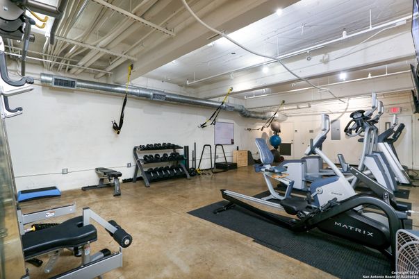 Fitness Equipment, Gym, Interior