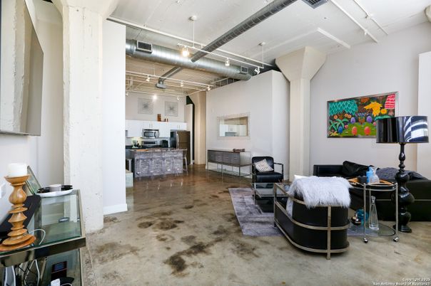 Interior, Kitchen, Living room