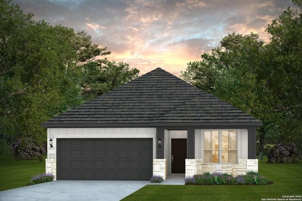 Attached, Exterior, Facade, Modern