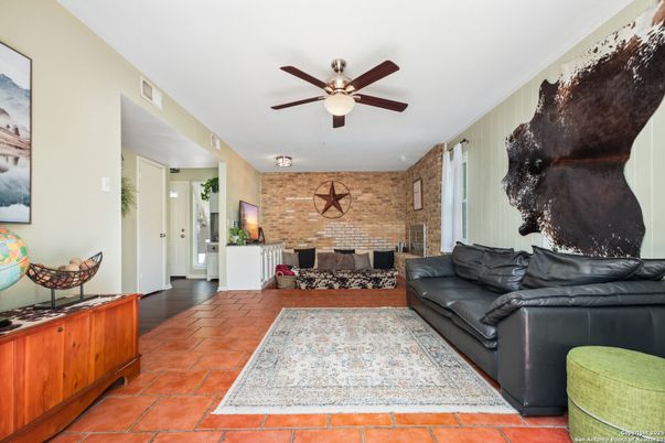 Fireplace, Interior, Stone Walls