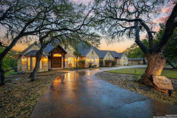Attached, Backyard, Exterior, Facade, Tudor Revival