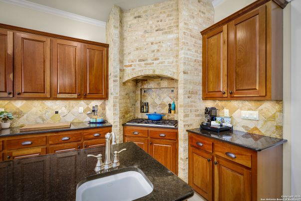 Interior, Kitchen, Stone Walls