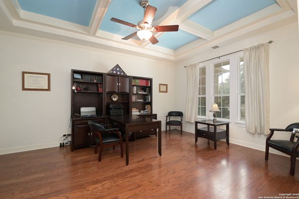 Home Office, Interior, Wood Texture Flooring