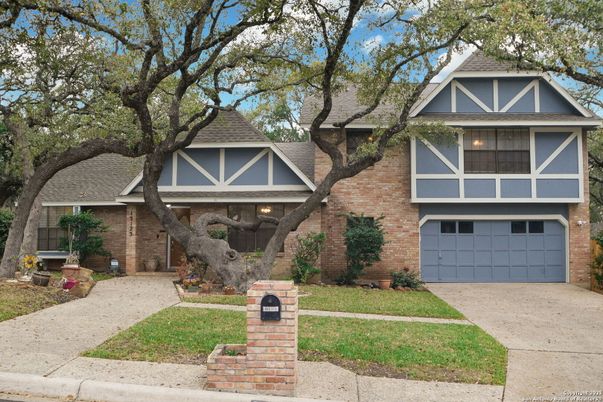 Attached, Exterior, Facade, Brick Facade, Tudor Revival