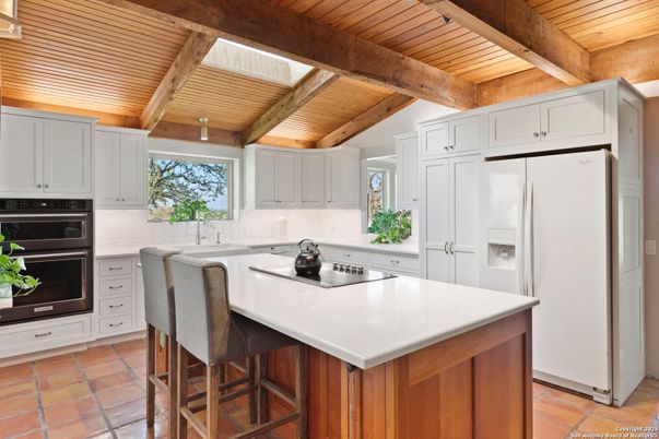Interior, Kitchen, Stainless Steel Appliances, Wooden Beams, Wooden Ceilings